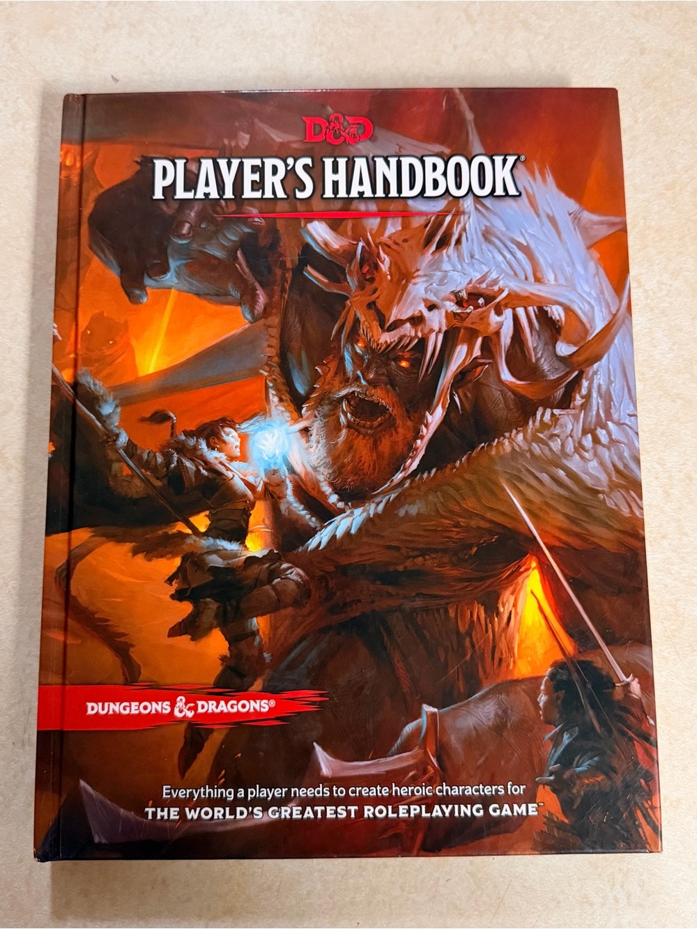 D&D 2014 Player's Handbook (Dungeons & Dragons Core Rulebook) Hardcover NEW